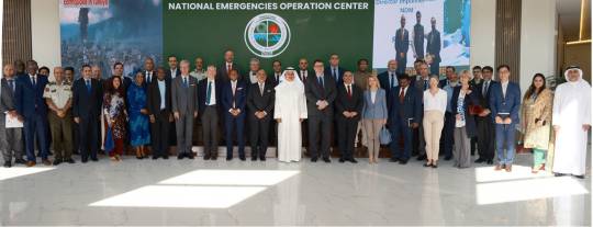 27-10-2023, Islamabad: A Group Photo of Ambassadors and Dignitaries during their visit to National Emergencies Operation Center (NEOC) at NDMA HQs